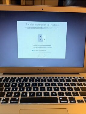 Apple MacBook Air Silver Laptop with Backlit Keyboard 2016